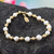 Gold-plated cultured pearl beaded bracelet, 'Leading Lady' - Beaded Bracelet with Cultured Pearl (image 2b) thumbail