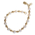 Gold-plated cultured pearl beaded bracelet, 'Leading Lady' - Beaded Bracelet with Cultured Pearl (image 2c) thumbail