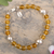 Citrine beaded bracelet, 'Summer Sunshine' - Artisan Crafted Citrine Bead Bracelet (image 2) thumbail