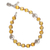 Citrine beaded bracelet, 'Summer Sunshine' - Artisan Crafted Citrine Bead Bracelet