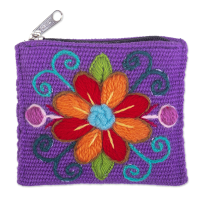 Handcrafted Coin Purse from Peru