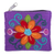 Alpaca blend coin purse, 'Floral Keeper in Lilac' - Handcrafted Coin Purse from Peru (image 2a) thumbail