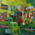 'Fragments II' - Andean Fine Art Green Abstract Landscape Painting thumbail