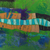 'Fragments II' - Andean Fine Art Green Abstract Landscape Painting (image 2c) thumbail