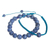 Sodalith-perlenarmbänder, (paar) - handgefertigte sodalith-perlenarmbänder (paar)