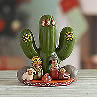Cactus Flower Nativity
