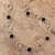 Collar de eslabones de ónix - Collar de eslabones modernos de ónix y plata esterlina