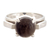 Obsidian cocktail ring, 'Midnight Aura' - Modern Peru Obsidian Single Stone Ring (image 2b) thumbail