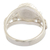 Amazonite cocktail ring, 'Radiant Elegance' - Peru Ornate Silver and Amazonite Single Stone Ring (image 2c) thumbail