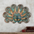 Copper and bronze mask, ‘Solar Octopus' - Handmade Peruvian Copper and Bronze Decorative Wall Mask