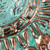 Kupfer- und Bronzemaske, „Sonne von Coricancha“ - Handgefertigte peruanische Wandmaske aus Kupfer und Bronze