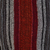 Schal aus Baby-Alpaka-Mischung - Handgewebter gestreifter Schal aus roter und grauer Baby-Alpaka-Mischung