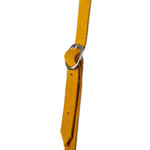 Gourd sling bag, 'Colorful Andean Journey' - Peruvian Hand-Carved Gourd Sling Bag with Leather Accents