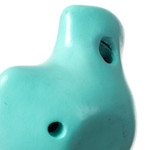 Ceramic ocarinas, 'Night Chant' (2 pieces) - Handmade Ceramic Ocarinas from Peru (2 Pieces)