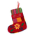 Bestickter Weihnachtsstrumpf - Peruanischer handgefertigter Weihnachtsstrumpf mit Andendetails