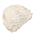 100% alpaca knit hat, 'Ivory Ways' - Cable Knit Ivory 100% Alpaca Hat Crafted in Peru
