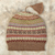 100% alpaca hat, 'Bright Patterns' - Multicolor 100% Alpaca Andean Hat crafted in Peru (image 2) thumbail