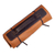 Leather barbecue utensil holder, 'Luxury Barbecue' - Leather Barbecue Utensil Holder with Alpaca Blend Accent (image 2c) thumbail