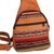 Leather shoulder bag, 'Andean Walk' - Brown Leather Shoulder Bag with Alpaca Blend Accents (image 2b) thumbail