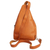 Leather shoulder bag, 'Andean Walk' - Brown Leather Shoulder Bag with Alpaca Blend Accents (image 2c) thumbail