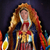 Wood and ceramic retablo, 'Prayers to Guadalupe' - Virgin of Guadalupe Handcrafted Wood and Ceramic Retablo