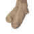 Baby alpaca blend socks, 'Ecru Comfort' - Ecru Baby Alpaca Blend Socks with Copper Fiber