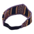 Headband, 'Andes Land' - Acrylic Headband Made with Andean Textile in Dark Tones