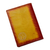 Leather passport cover, 'Meditative Llama' - Handcrafted Llama Leather Passport Cover with Andean Textile (image 2b) thumbail