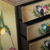 Reverse painted glass jewelry box, 'Flying Hummingbirds' - Hummingbirds Reverse Painted Glass Jewelry Box from Peru (image 2f) thumbail
