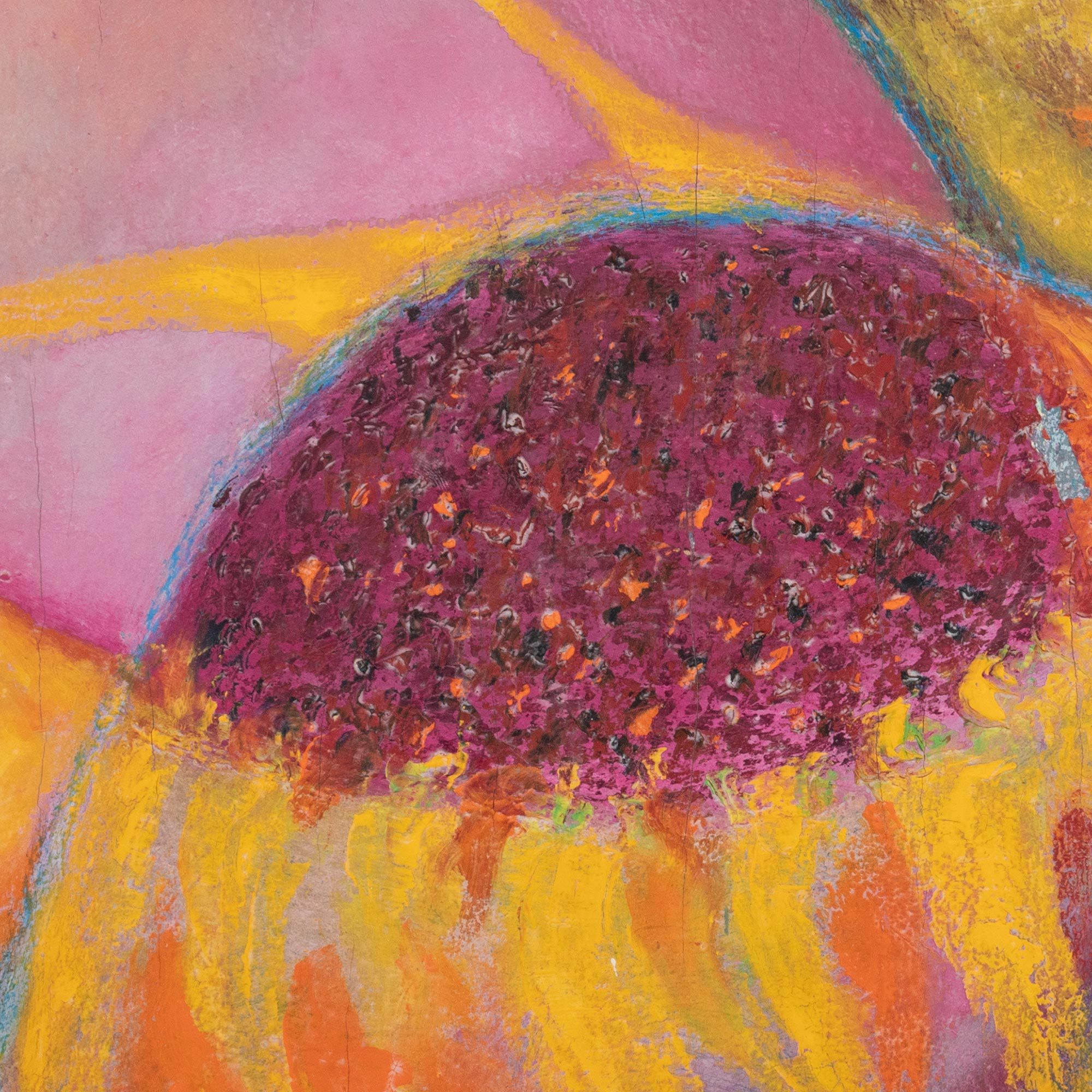 signed-unstretched-abstract-painting-in-warm-color-scheme