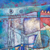 World peace painting, 'Contemplation' (2022) - World Peace Project Abstract Painting from Peru (image 2b) thumbail