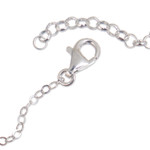 Sterling silver filigree pendant bracelet, 'World Peace in Flight' - Polished Sterling Silver Filigree Bracelet with Dove Pendant