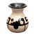 Ceramic decorative vase, 'Modern North' - Handmade Ceramic Decorative Vase in Black and Ivory Hues thumbail