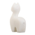 Alabaster figurine, 'Tender Little Llama' - Llama Figurine Handcrafted from Alabaster in Peru