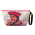 Printed toiletry bag, 'Lady Andes' - Toiletry Bag with Andean Lady Print and Floral Motifs