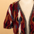 100% alpaca kimono cardigan, 'Ceremonial Icons' - Inca-Inspired 100% Alpaca Cardigan Sweater in a Kimono Style (image 2h) thumbail