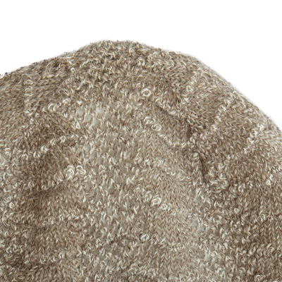 mütze aus 100 % Baby-Alpaka - Strickmütze aus 100 % Baby-Alpaka aus Peru
