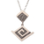 Sterling silver pendant necklace, 'Modern Lambayeque' - Lambayeque Sterling Silver Pendant Necklace from Peru