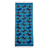 Wool area rug, 'Turquoise Calm' (2x5) - Handloomed Turquoise Wool Rug with Birds and Flowers (2x5)