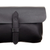 Leather fanny pack, 'Dark Adventures' - Black Leather Fanny Pack with Adjustable Belt Made in Peru (image 2d) thumbail