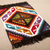 Wool blend area rug, 'Crab and Fish' (3x4) - Wool and Cotton Blend Area Rug Hand-Woven in Peru (3x4) (image 2b) thumbail