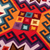 Wool blend area rug, 'Colorful Patterns' (3x4) - Colorful Hand-Woven Wool and Cotton Blend Area Rug (3x4) (image 2d) thumbail