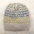 Baby alpaca blend hat, 'Intarsia Style' - Unisex Knit Baby Alpaca Blend Hat in Grey Yellow and Blue thumbail