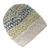 Baby alpaca blend hat, 'Intarsia Style' - Unisex Knit Baby Alpaca Blend Hat in Grey Yellow and Blue (image 2b) thumbail