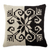 Cotton blend cushion cover, 'Abstract Allure' (18 inch) - Peruvian Hand-Woven 18 Inch Cotton Blend Cushion Cover