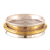Gold-accented meditation ring, 'Heavenly Aura' - Sterling Silver Meditation Ring with 18k Gold-Plated Hoop (image 2b) thumbail