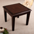 Wood and leather accent table, 'Rest in The Amazon' - Accent Table Handmade from Wood and Embossed Leather (image 2b) thumbail