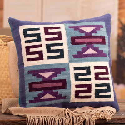 Wool cushion cover, Inca Calendar