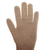 Reversible 100% baby alpaca gloves, 'Mushroom Trends' - Knit Reversible Baby Alpaca Gloves in Brown and Beige