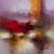 'Autumn Ambience' - Signed Unstretched Abstract Oil Painting of Autumn
